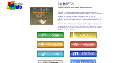 Desktop Screenshot of epiinfo.it